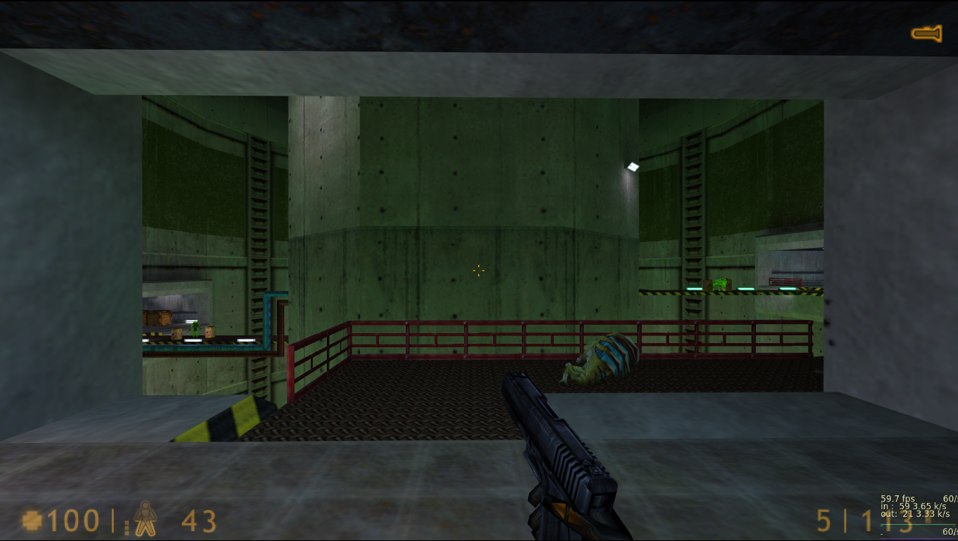 This time the game was streamed over the Steam Deck. Game quality is not as reactive due to wireless networking, but it doesn't look bad. The deck is not super native for this game, however.