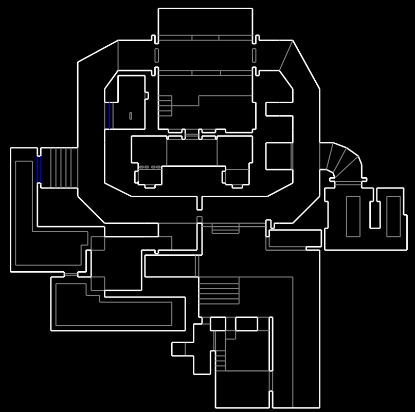 A map of Doom 2's MAP02 Underhalls converted to SVG